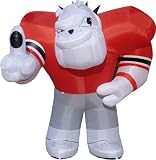 Georgia Bulldogs Hairy Inflatable Lawn Decoration