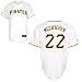 Majestic Andrew McCutchen Pittsburgh Pirates Youth Replica Jersey-#22 White (Medium)