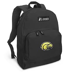 Southern Miss Backpack Black Southern Mississippi for Travel or School Bags - BEST QUALITY Unique Gifts For Boys, Girls, Adults, College Students, Men or Ladies