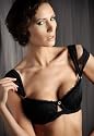 BonBon Lingerie - Thomas - Push-Up-BH - Schwarz