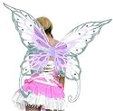 Winter Fairy Chiffon Jeweled Wings Sexy Women's Adult Halloween Outfit - One Size Fits Most Women
