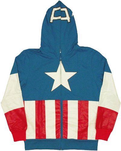 Captain America Costume Hoodie