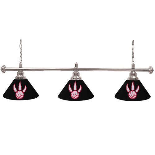  NBA Toronto Raptors 3 Shade Billiard Lamp (60-Inch) 