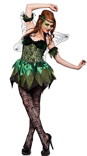 SHANSHUN Womens Green Flower Fairy Costume