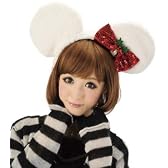 ふわもこ白くまカチューシャ