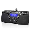 B&W Fleur Design Skin Decal Sticker Protector Kit for KICKER K150 MP3 Docking Station + iPod Touch skin + Kicker headphone skin