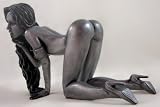 Rest On Me Erotic Pewter Sculpture Naked Female Statue