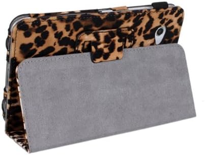 W-RainBow Newest Arrival Animal Camouflage Pattern Series Brown Leopard Folio Diary Stand Leather Protective Case for Samsung Galaxy Tab 2 7.0-inch P3100/P3110/P3113/P6200(Random Gift 1 Piece Car Sticker)