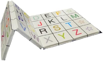 AK Athletics 4' x 8' x 2" Alphabet Fun Tumbling Mat