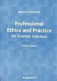 Professional ethics and practice for Scottish solicitors