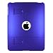 Blue Mivizu iPad Kickstand Case Hard rubber skin cover for iPad Wifi and iPad 3G 16gb 32gb + Bonus Screen Protector