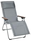 Lafuma LFM1991-3179 Relaxliege Evolution (Holzarmlehnen) Carbon