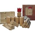 KUBB Original Color, das Original aus Schweden, Premium Qualit�t aus Gummibaum