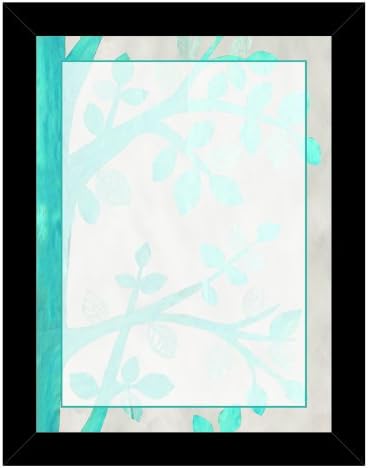 Decoboard 21.5-Inch by 27.5-Inch Magnetic Dry Erase Board with 2-Inch Black Frame, PM L'Abre De Vie