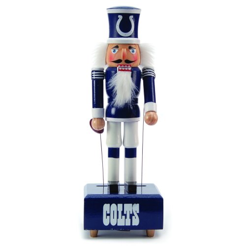 Indianapolis Colts Wind Up Musical Nutcracker