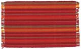 Durable Hand Woven 100% Cotton Placemat 12x18 Inches Set of 6