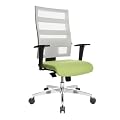 TOPSTAR 959T T353 B�rodrehstuhl X-Pander apfelgr�n-wei� mit h�henverstellbaren Armlehnen