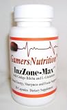 InzZone-Max Mental Energy, Sharpness and Focus Support with Ginko Biloba and L-Glutamine 30 Capsules InzZone-Max Mental Energy, Sharpness and Focus Support with Ginko Biloba and L-Glutamine 30 Capsules