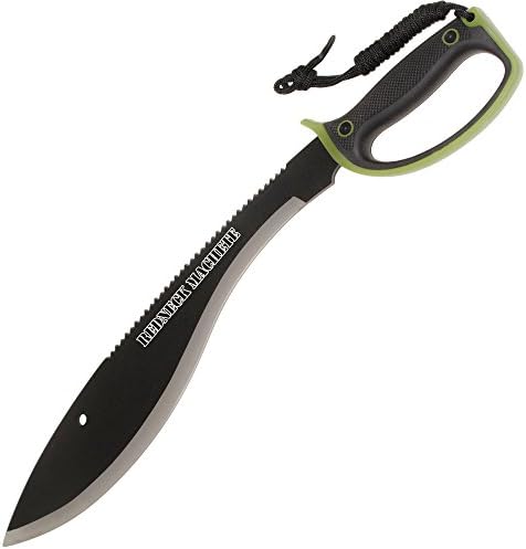 20.85 Inch Redneck Machete Enclosed Handle - Camo Green