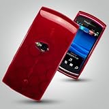 Brand new Sony Ericcson Vivaz Red Circles design/pattern Gel case/skin from Gadgetwarehouse Mobile Phone Accessories