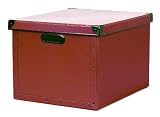 Cargo Naturals Dual File Box, Red Spice, 10-3/4 by 15-1/2 by 12-1/2-Inch