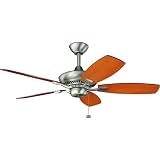 44 Kichler Canfield Brushed Nickel Ceiling Fan