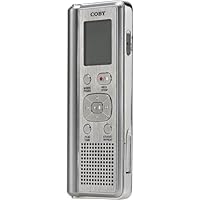 Coby CXR190-1G Digital Voice Recorder with Integrated Speaker
