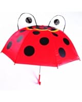Kids Umbrella - Childrens 18 Inch Rainy Day Umbrella - Ladybug
