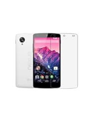Nilkin Nikay 9H Hardness Tempered Glass Front Screen Protectors with Nikay NFC Tag for Google Nexus 5 - Retail Packaging - Clear
