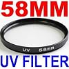 NEEWER 58mm UV Filter Lens for Any 58MM lens! Compatible with Canon Rebel XS T1i XTi XSi XT + More! Works with any 58mm Lens!