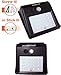 New Model - 16 LED Motion Sensor Solar Light. Dusk to Dawn Security Lighting for Outdoors. Ideal for Walkway, Garden, Yard, Deck, Patio, Fence and Outdoor. External On/Off Switch.