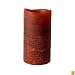 Enjoy Lighting 372632 Burgundy Distressed Pomegranate Passion Scented Wax LED Pillar Candle, 3-Inch by 6-Inch