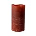 Enjoy Lighting 372632 Burgundy Distressed Pomegranate Passion Scented Wax LED Pillar Candle, 3-Inch by 6-Inch
