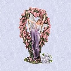 The fairy of the roses statue home garden sculpture New