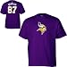 Reebok Minnesota Vikings Bernard Berrian Name And Number T-Shirt-Size: Xx Large