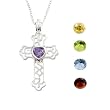 FOJO's Interchangeable Stone Cross Pendant