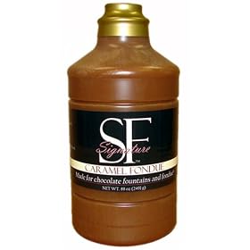 Signature Foods, Caramel Fondue, Made for Chocolate Fountains and Fondue!, 88-Ounce Tub