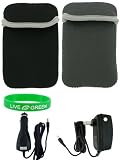 41dvJR 26ML. SL160  ASUS Eee PC 1000H 10 Inch Netbook Reversible Neorpene Sleeve Case   Bundle with Car and Wall Charger