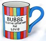 BUBBE Jewish Yiddish Grandmother Mug