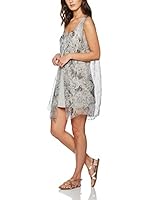 Assuili Vestido Seda (Gris)