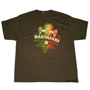 TS36 Bob Marley Rastafari Rasta Lion Reggae Music T-Shirt
