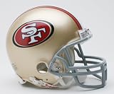 San Francisco 49ers Riddell Mini Football Helmet