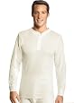 Hanes Men`s Thermal Henley # 22805