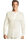 Hanes Thermal Henley 22805