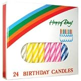 Assorted Colors Birthday Candles ( 06 - 0307 ) Category: Candles, Candle Holders and Vases - B00125N66W