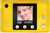 from Trevi Yellow Fridge Magnet Magnetic Mini Video Memo Recorder with 1.5 LCD Screen, Camera, Microphone & Speaker (Model VME30Y)