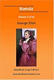 Romola Volume II of III[EasyRead Large Edition]