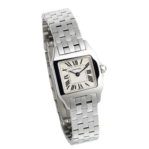 Cartier Ladies W25064Z5 Santos Demoiselle Watch