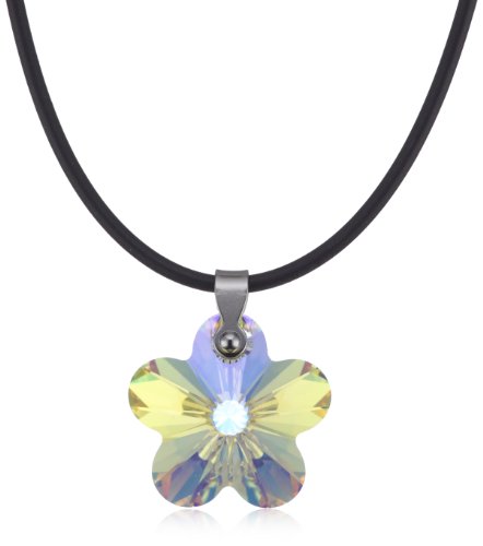 Pure Grey Damencollier Titan 42.5cm mit Swarovski Anh&auml;nger Nr.12035 Preisvergleich