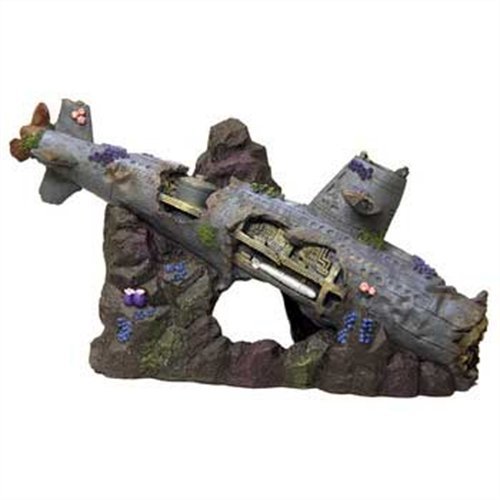 blue ribbon aquarium decorations